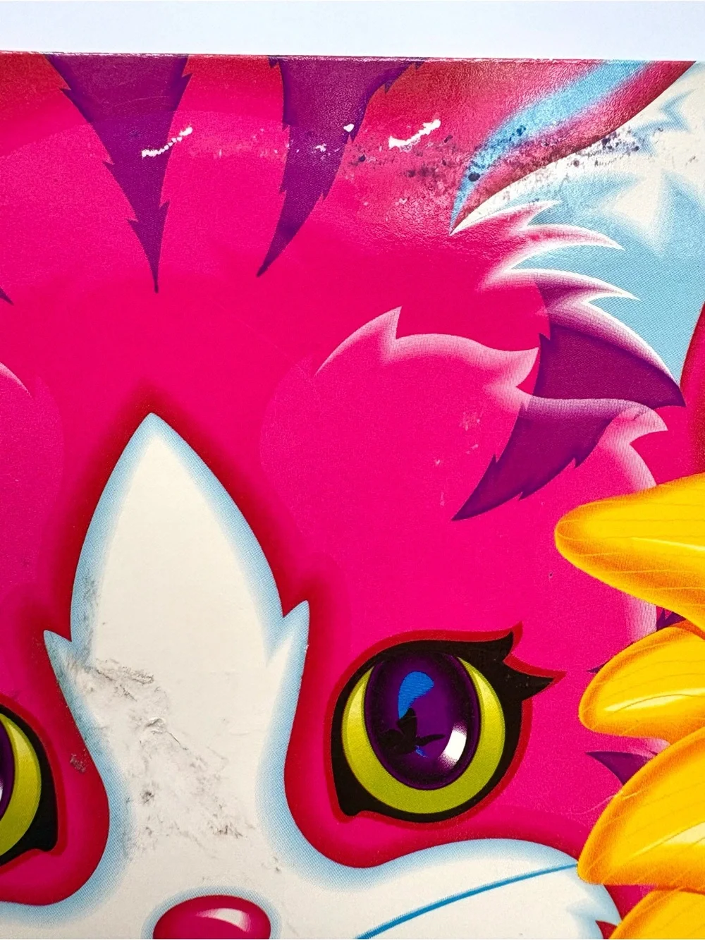 Vintage 1990’s Lisa Frank Sunflower Kittens school 2 pocket folder